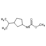 CAS 登录号：861574-16-5， 甲基(3-异丙基环戊基)氨基甲酸酯