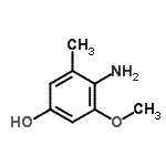 CAS#: 861576-58-1, 4-Amino-3-methoxy-5-methylphenol