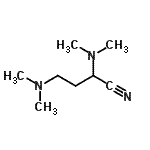 CAS#: 861777-15-3, 2,4-Bis(dimethylamino)butanenitrile