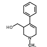 CAS#: 86219-77-4, (1-Methyl-4-phenyl-1,2,3,6-tetrahydro-3-pyridinyl)methanol