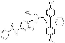 CAS#: 86234-45-9, N-Benzoyl-5'-O-[bis(4-methoxyphenyl)(phenyl)methyl]-3'-deoxycytidine