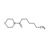 CAS#: 86239-62-5, 1-(4-Morpholinyl)-1-heptanethione