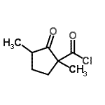 CAS#: 86240-55-3, 1,3-Dimethyl-2-oxocyclopentanecarbonyl chloride