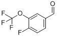CAS#: 86256-48-6, 4-Fluoro-3-(Trifluoromethoxy)Benzaldehyde