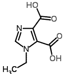 CAS#: 86263-61-8, 1-Ethyl-1H-imidazole-4,5-dicarboxylic acid