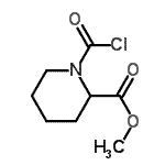 CAS#: 86264-78-0, Methyl 1-(chlorocarbonyl)-2-piperidinecarboxylate