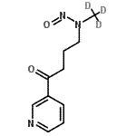 CAS#: 86270-92-0, 4-[(<sup>2</sup>H<sub>3</sub>)Methyl(nitroso)amino]-1-(3-pyridinyl)-1-butanone