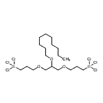 CAS#: 862912-02-5, 1,1,1,13,13,13-Hexachloro-7-(decyloxy)-5,9-dioxa-1,13-disilatridecane