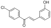 CAS 登录号：86293-52-9， 1-(4-氯-苯基)-3-(3-羟基-苯基)-2-丙烯-1-酮