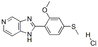 CAS#: 86315-69-7, 2-[2-Methoxy-4-(Methylthio)Phenyl]-3H-Imidazo[4,5-c]Pyridine Hydrochloride (1:1)