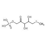CAS#: 86316-83-8, 5-S-Methyl-1-O-phosphono-5-thiopent-2-ulose
