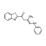CAS#: 86319-91-7, (3E)-1-(1,3-Benzothiazol-2-yl)-3-(phenylhydrazono)-1-butanone