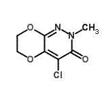 CAS#: 863229-00-9, 4-Chloro-2-methyl-6,7-dihydro[1,4]dioxino[2,3-c]pyridazin-3(2H)-one