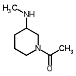 CAS#: 863248-56-0, 1-[3-(Methylamino)-1-piperidinyl]ethanone