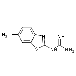 CAS#: 86328-44-1, 1-(6-Methyl-1,3-benzothiazol-2-yl)guanidine