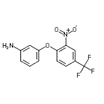 CAS#: 86336-36-9, 3-[2-Nitro-4-(trifluoromethyl)phenoxy]aniline