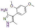 CAS#: 863550-42-9, 4-(2,4-Dimethoxyphenyl)-5-Methyl-1H-Pyrazol-3-Amine