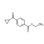 CAS#: 863769-67-9, Ethyl 4-(cyclopropylcarbonyl)benzoate
