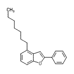 CAS#: 863870-95-5, 4-Heptyl-2-phenyl-1-benzofuran