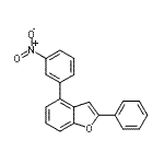 CAS#: 863871-00-5, 4-(3-Nitrophenyl)-2-phenyl-1-benzofuran