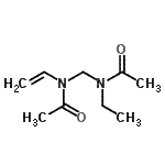 CAS 登录号：863983-17-9， N-{[乙酰基(乙基)氨基]甲基}-N-乙烯基乙酰胺