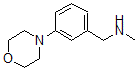 CAS#: 864068-83-7, N-Methyl-3-(4-Morpholinyl)-Benzenemethanamine
