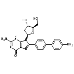 CAS 登录号：86408-34-6， 8-(4'-氨基-4-联苯基)-2'-脱氧鸟苷