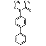 CAS#: 86412-52-4, N-(4-Biphenylyl)-N-methoxyacetamide