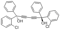 CAS#: 86436-20-6, (-)-1,6-Bis(2-Chlorophenyl)-1,6-Diphenyl-2,4-Hexadiyne-1,6-Diol