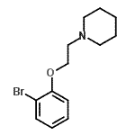 CAS#: 864424-01-1, 1-[2-(2-Bromophenoxy)ethyl]piperidine