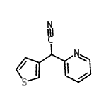 CAS#: 864684-85-5, 2-Pyridinyl(3-thienyl)acetonitrile