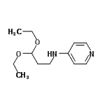 CAS#: 864684-92-4, N-(3,3-Diethoxypropyl)-4-pyridinamine