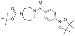 CAS#: 864754-14-3, 4-[4-(4,4,5,5-Tetramethyl-[1,3,2]Dioxaborolan-2-Yl)-Benzoyl]-[1,4]Diazepane-1-Carboxylic Acid Tert-Butyl Ester