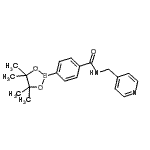 CAS#: 864754-25-6, N-(4-Pyridinylmethyl)-4-(4,4,5,5-tetramethyl-1,3,2-dioxaborolan-2-yl)benzamide