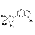 CAS#: 864773-67-1, 1-Methyl-6-(4,4,5,5-tetramethyl-1,3,2-dioxaborolan-2-yl)-1H-indazole