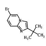 CAS#: 864867-60-7, 6-Bromo-2-(2-methyl-2-propanyl)imidazo[1,2-a]pyridine