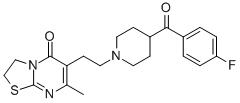 CAS#: 86487-64-1, 6-[2-[4-(4-Fluorobenzoyl)-1-Piperidinyl]Ethyl]-2,3-Dihydro-7-Methyl-5H-Thiazolo[3,2A]Pyrimidin-5-One