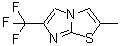 CAS#: 865081-54-5, 2-Methyl-6-(trifluoromethyl)imidazo[2,1-b][1,3]thiazole