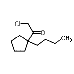 CAS#: 86518-88-9, 1-(1-Butylcyclopentyl)-2-chloroethanone