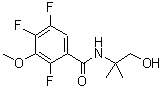 CAS 登录号：865246-27-1， 2,4,5-三氟-N-(1-羟基-2-甲基-2-丙基)-3-甲氧基苯甲酰胺