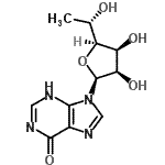 CAS#: 86527-20-0, 9-(6-Deoxy-beta-L-mannofuranosyl)-3,9-dihydro-6H-purin-6-one