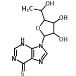 CAS 登录号：86527-23-3， 9-(6-脱氧呋喃己糖基)-3,9-二氢-6H-嘌呤-6-硫酮