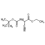 CAS#: 865370-16-7, Ethyl N-{[(2-methyl-2-propanyl)oxy]carbonyl}-3-nitriloalaninate