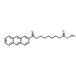 CAS#: 86549-01-1, Methyl 9-(2-anthryl)-9-oxononanoate