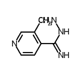 CAS#: 865610-60-2, 3-Methyl-4-Pyridinecarboximidic Acid Hydrazide