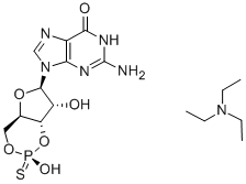 CAS 登录号：86562-09-6， 鸟苷 3',5'-环单硫代磷酸酯三乙基铵盐