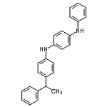 CAS#: 86579-44-4, N-Phenyl-N'-[4-(1-phenylethyl)phenyl]-1,4-benzenediamine