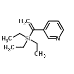 CAS 登录号：866364-44-5， 3-[1-(三乙基硅烷基)乙烯基]吡啶