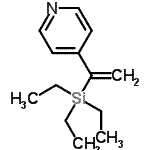 CAS#: 866364-45-6, 4-[1-(Triethylsilyl)vinyl]pyridine