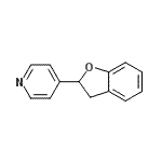 CAS#: 866474-84-2, 4-(2,3-Dihydro-1-benzofuran-2-yl)pyridine